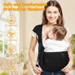 Baby Carrier Newborn to Toddler,Adjustable & Lightweight Baby Sling Carrier,Toddler Carrier 25-60 lbs,Ideal for Home,Shopping,and Travel - Image 6