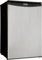Danby DAR044A4BSLDD 4.4 cu. ft. Compact Fridge in Stainless Steel - Image 4