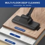 SOWTECH Corded Vacuum Cleaner, Super Power Suction Stick Vacuum Cleaners for Home, 6-in-1 Lightweight Hard Floor Vacuum Removable Handheld Vac, Portable Vacuum for Pet Hair - Image 6