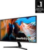 SAMSUNG 32" UJ59 Series 4K UHD (3840x2160) Computer Monitor,VA Panel, HDMI, Display Port, Eye Saver/Flicker Free Mode, FreeSync, LU32J590UQNXZA, Black - Image 3