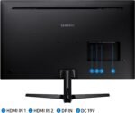 SAMSUNG 32" UJ59 Series 4K UHD (3840x2160) Computer Monitor,VA Panel, HDMI, Display Port, Eye Saver/Flicker Free Mode, FreeSync, LU32J590UQNXZA, Black - Image 7