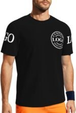 Custom T Shirts for Men Custom Tshirts Design with Text Logo Image Personalized Tshirt Customized T Shirt Front Back - Image 6