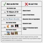 Custom T-Shirt with Front & Back Personalized Tees Design Your Own Customized Shirts for Men Women - Image 7