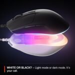 SteelSeries Rival 3 Gen 2 Gaming Mouse — 8500 DPI TrueMove Core Optical Sensor — 60 Million Click Durability — Low Latency — 77g Lightweight — 100% PTFE Feet — RGB — Black - Image 8