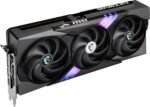 MSI RTX 5070 12G Gaming Trio OC Graphics Card (12GB GDDR7, 192-bit, Extreme Performance: 2625 MHz, DisplayPort x3 2.1a, HDMI 2.1b, NVIDIA Blackwell Architecture) - Image 4