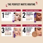 Rimmel London Stay Matte Liquid Mousse - 201 Classic Beige - Foundation, Lightweight, Shine Control, Oil-Free, 1oz - Image 8