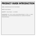 Rosewood Blush Powder Blush for Cheeks with Brush, Matte Blush Palette Blush Powder Face Blusher, Natural Blendable Formula Silky Lightweight Makeup Blush Rubores de Maquillaje, 012# - Image 10