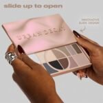 Urban Decay Naked Shaped Eyeshadow Palette - Multi-Use Neutral Eye & Face Palette, 14 Crease & Transfer-Resistant Shades, Up to 16HR Wear, Sculpting Creams, Defining Powders, Shimmer Highlighters - Image 8