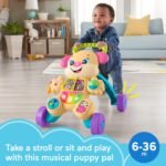 Fisher-Price Baby Toy Laugh & Learn Smart Stages Sis Walker with Educational Music Lights & Activities for Infants Ages 6+ Months - Image 3
