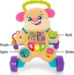 Fisher-Price Baby Toy Laugh & Learn Smart Stages Sis Walker with Educational Music Lights & Activities for Infants Ages 6+ Months - Image 6