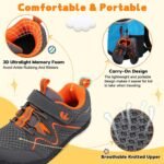 FEETCITY Kids Barefoot Shoes Boys Girls Sneakers Toddler Walking Shoes Kids Hiking Shoe Lightweight Outdoor Tennis Shoe - Image 6