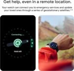 Google Pixel Watch 4 (41mm) - Android Smartwatch with Heart Rate and Sleep Tracking - 30-Hour Battery - Fitness Tracking - Google AI - Matte Black Aluminum Case - Obsidian Active Band - Wi-Fi - Image 7