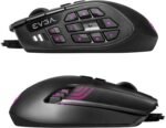 EVGA X15 MMO Gaming Mouse, 8k, Wired, Black, Customizable, 16,000 DPI, 5 Profiles, 20 Buttons, Ergonomic 904-W1-15BK-KR - Image 4