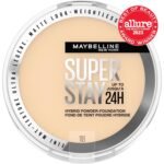 Maybelline Super Stay Up to 24HR Hybrid Powder-Foundation, Medium-to-Full Coverage Makeup, Matte Finish, 118, 1 Count - Image 3