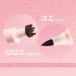 Jolilab Freckle Pen 3-in-1: Dual-Ended Stamp & Precision Tip (Eyeliner/Brow Pencil), 2 Shades Soft Brown/Dark Brown, Long-Lasting Smudge-Proof Compact On-the-Go Makeup(SOFT&DARK) - Image 6