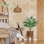 Der Rose 28'' Artificial Palm Tree Tall Fake Tropical Faux Trees Indoor and Outdoor for Home Bathroom Porch Outside Patio Decor (White Pot) - Image 6