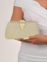 Glitter Evening Bag Clutch Purses for Women Formal Elegant Wedding Party Prom Clutch Handbag - Image 3