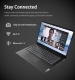 Lenovo V14 Gen 4 Business Laptop (14" FHD Anti-Glare, Intel 10-Core i7-13620H, 40GB RAM, 1TB SSD), Webcam with Privacy Shutter, Ethernet, Wi-Fi 6, HDMI, Bluetooth, Win 11 Pro w/ Copilot, Black - Image 4