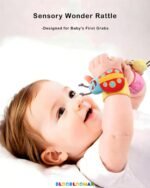 Bloobloomax Baby Rattles Toys for 0-12 Month, Infant Girl Boy Toys for Babies 3-6 Months, Newborn Hand & Foot Toys for 0 to 9 Months, Baby Shower Gifts Set with Wrist Rattle Socks - Image 3