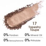 UCANBE Tapestry Taupe Single Eyeshadow Palette, Highly Pigmented Shimmer Eye Shadow Powder, Professional Long-Lasting Waterproof Makeup Palette - Image 3
