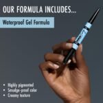 Black Radiance Bold & Sexy Gel Eyeliner,Waterproof Dual-Ended Retractable, Buildable & Blendable Smudge-Proof Smooth Matte Finish, Cruelty-Free & Vegan- After Hours - Image 6