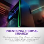 Alienware Aurora Gaming Desktop ACT1250 - Intel Core Ultra 7 265F, 32GB DDR5 RAM, 1TB SSD, NVIDIA GeForce RTX 5070, 1000W Platinum Rated PSU, Windows 11 Home, Clear Panel - Black - Image 11