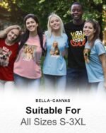 Bella Canvas Custom T-Shirts for Men & Women - Personalized Unisex Crewneck Tee Shirt - Customize Your Image, Text & Photo - Image 5