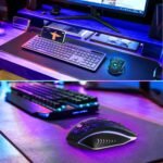 Wireless Gaming Mouse, Rechargeable Wireless Computer Mouse, 7-Color LED Light, Ergonomic Mouse with 6 Silent Click Buttons, 3 Adjustable 2400 DPI Wireless Mouse for Laptop,PC,Mac, Black - Image 8