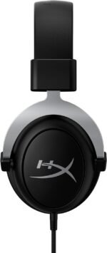 HyperX CloudX, Official Xbox Licensed Gaming Headset, Compatible with Xbox One and Series X|S, Memory Foam Ear Cushions, Detachable Noise-Cancelling Mic, in-line Audio Controls,Black/ Silver - Image 3