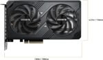 GIGABYTE GeForce RTX 5060 WINDFORCE 8G Graphics Card, 8GB 128-bit GDDR7, PCIe 5.0, WINDFORCE Cooling System, GV-N5060WF2-8GD Video Card - Image 6