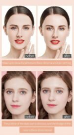 MAEPEOR 2-IN-1 Contour Highlighter Stick Cream Blendable Dual Contour Highlight Stick Long Lasting Waterproof Face Brighten Shaping Pen (02 Lotus Root Pink & Light Brown) - Image 7