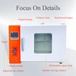 Digital Forced Air Convection Drying Oven - 14x14x14 Inch Chamber, Temperature Control, Adjustable Fan, Kiln, RT-300, Large Capacity Heating Oven for Industrial and Lab - Image 3