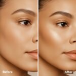 FV Cream Contour and Highlighter Stick - Highly Pigmented & Blendable for a Sculpted, Natural Glow | Waterproof & Long-Lasting Finish | Perfect for On-The-Go Makeup, 04 Light Amber & 03 Champagne - Image 3