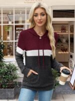 Lylinan Womens Cozy Textured Sweaters Fall Fashion Hoodies Trendy Outfits S-XXL - Image 4