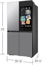 Samsung RF29DB9900QD 29 Cu. Ft. Stainless 4-Door French Door Smart Refrigerator - Image 3