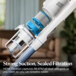 Bissell PowerClean 200W Self-Standing Cordless Vacuum w/Tangle Free Brush Roll, Removeable Battery, Wall Mount, Upholstery Tool & Bright Headlights, 4173 - Image 6