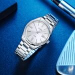 CIVO Analog Mens Watches Silver: Wrist Watches with Date Easy to Read - Dress Stainless Steel Watch for Men Gifts for Husband Father at Birthday Anniversary - Image 5