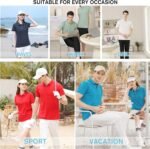 Custom Polo Shirt Design Your Own Text Logo Photo Name - Customized Personalized Polo Shirts for Men Women Front Back Print - Image 4