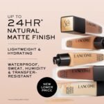 Lancôme Teint Idole Ultra Wear Natural Matte Foundation- Longwear, Medium-Full Coverage, Natural Finish, Waterproof & Hydrating Formula - Image 3