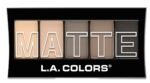 L.A. COLORS 5 Color Matte Eyeshadow Palette, Nude Suede CEM480 - Image 3