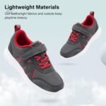 Stelle Girls Sneakers Kids Tennis Shoes with Non-Slip Sole Lightweight Breathable Athletic Sports Running Shoes for Toddler/Little Kid/Big Kid - Image 4