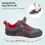 Stelle Girls Sneakers Kids Tennis Shoes with Non-Slip Sole Lightweight Breathable Athletic Sports Running Shoes for Toddler/Little Kid/Big Kid - Image 6