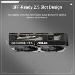 ASUS Dual GeForce RTX™ 5060 Ti 8GB GDDR7 OC Edition (PCIe 5.0, 8GB GDDR7, DLSS 4, HDMI 2.1b, DisplayPort 2.1b, 2.5-Slot Design, Axial-tech Fan Design, 0dB Technology, and More) - Image 3