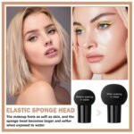 AWCCXMYM Mushroom Head Air Cushion CC Cream Long-Lasting Concealer BB Cream Moisturizing Color Corrector Foundation Makeup Even Skin Tone Liquid Face Makeup (Natural) - Image 6