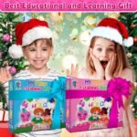 ABC Learning Sound Book for Toddlers 3–5 – Interactive Busy Book with English & Spanish, Alphabet, Counting, Music & Tracing Activities, Montessori Educational Toy, Holiday for Kids - Image 4