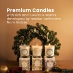 Panier des Sens Jasmine Candle - Hand-Poured in Provence, France - Long Lasting Scented Candles up to 55 Hours Burn Time - Jasmine Scented Candle - 100% Natural Cotton Wick - 6.3 oz Decorative Candles - Image 3