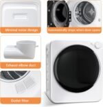 Portable Washer and Dryer Combo Set, 32 lbs Portable Clothes Dryers, 5 Drying Modes, 18 lbs Fully Automatic Washing Machine, Compact Washer and Dryer for Apartment, RV, Dorm - Image 7