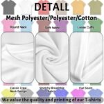 Custom T Shirts Design Your Own Bulk Customized T Shirts Unisex Personalized T Shirts Tee Add Text Logo Photo - Image 3