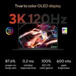 ASUS Vivobook S16 Laptop, Copilot+ PC, AMD Ryzen AI 7 350 with XDNA NPU, 16GB Memory, 1TB SSD, Neutral Black, M5606KA-DS76 - Image 7