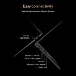 ASUS Vivobook S16 Laptop, Copilot+ PC, AMD Ryzen AI 7 350 with XDNA NPU, 16GB Memory, 1TB SSD, Neutral Black, M5606KA-DS76 - Image 8